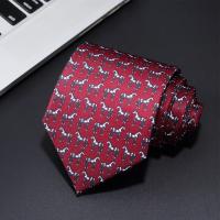Corbata con estampado de moda para hombre, corbata de seda hecha a mano de 8cm, corbata geométrica floral de Paisley para fiesta de negocios, regalo de boda, novedad de 2021 - details 29