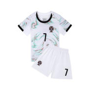 Portugal Away 25-26 Camiseta de fútbol blanca No.7 para niños y adultos, tallas 14-3XL adultos, - details 4