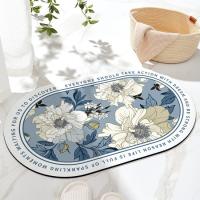 Alfombrilla absorbente de barro para inodoro, alfombrilla antideslizante para pies, resistente a las manchas, gruesa - details 3