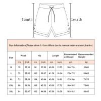 Pantalones cortos versátiles de doble capa para hombre, pantalones cortos deportivos informales de secado rápido para todos los días, verano - details 0