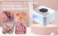 Lámpara de Uva LED Profesional para Uñas Secado Rápido de Gel con 4 Ajustes y Sensor Automático - details 1