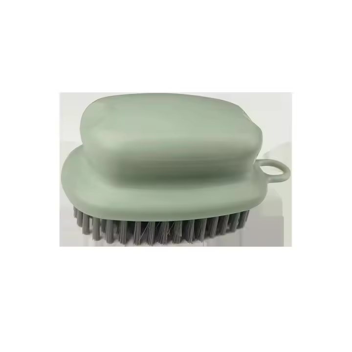 Cepillo de lavandería colgante de mano con cerdas suaves para limpieza del hogar - 1