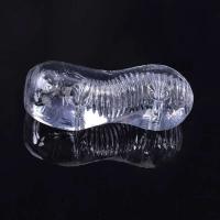 Juguete sexual vaginal transparente de 13cm para hombres 18 Plus masturbador masculino vagina realista ejercitador de agrandamiento de vagina Real erótico - details 1