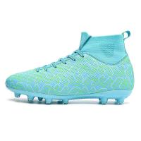 Tacos de fútbol de cuero genuino, plantilla de TPU de malla superior personalizable, EVA, venta al por mayor, tamaños de EE. UU., estilo favorito de los jugadores, nuevo diseño, 2024 - details 1