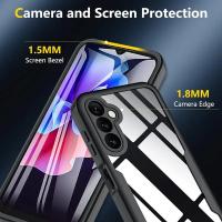 Protector de pantalla de cuerpo completo 360, funda transparente para Samsung Galaxy A05 A05S A15 A25 A35 A55 A06 A16, funda de teléfono a prueba de golpes - details 3