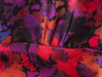 TRAFZA-Vestido largo informal de media manga para mujer, prenda elegante y elegante con estampado de botones y cuello redondo, estilo bohemio, para fiesta - details 8