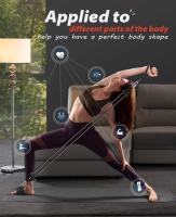 Banda elástica de resistencia para glúteos, entrenamiento para entrenamiento en casa, ejercicio, deporte, gimnasio, juego de arnés con mancuernas, equipo expansor, 300lb - details 7