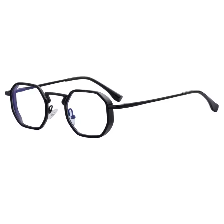 Gafas de sol de moda 2025, nuevas, con montura metálica y patillas resistentes al sol para hombre. - 1
