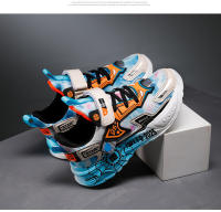 Zapatillas de deporte de marca para niños con dibujos animados, zapatillas antideslizantes para correr al aire libre, zapatos deportivos cómodos para niños, zapatillas de tenis transpirables para gimnasio para niños - details 8