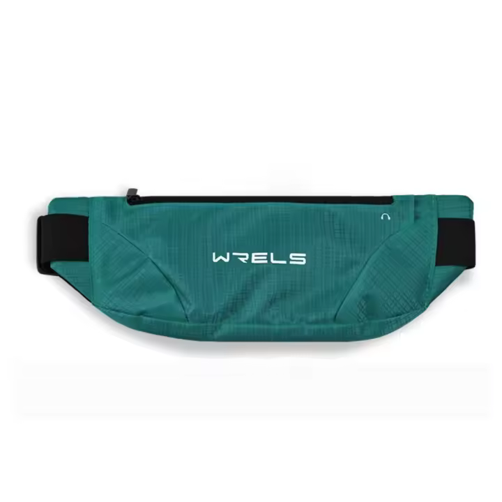 Riñonera impermeable para correr con orificio para auriculares, soporte para teléfono móvil, riñonera deportiva ultrafina elástica para hombres y mujeres - 1