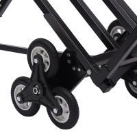 Carrito portátil para subir escaleras, plataforma rodante de carga máxima de 330 kg/330 libras, 25,5 libras, 46x150/18x10 pulgadas - details 5