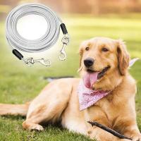 Correa para Perros de Acero Resistente Corredor 3/5/10M con Clips Superiores Uso al Aire Libre - details 1