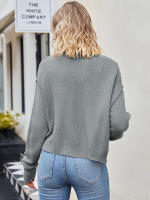 Cárdigan Vintage de punto para mujer, abrigo holgado con botones, a la moda, otoño e invierno, 2023 - details 8