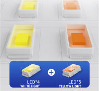 Foco Solar RGB para exteriores, 18 LED, impermeable, cambia de Color, Multicolor, camino, puerta, valla, USB, foco Solar para paisaje - details 3