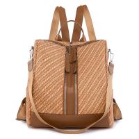 Mochila de cuero de alta capacidad para mujer, bolso de hombro de viaje, Mochilas escolares para niñas - details 38