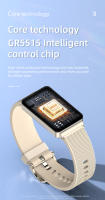 Reloj inteligente EP08, dispositivo con detección de frecuencia cardíaca y temperatura corporal, Modo deportivo, Compatible con sistemas Android e IOS - details 5