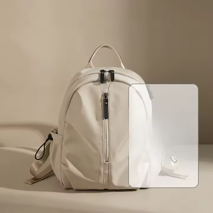 Mochila de viaje multiusos de negocios para mujer versión coreana simple 2025 nueva bolsa de computadora de gran capacidad bolsa de escuela de tela Oxford marea - 1