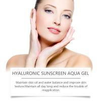 Protector solar de ácido hialurónico SPF50 + crema protectora antioxidante resistente al agua refrescante aislante de bloque solar hidratante duradero - details 8