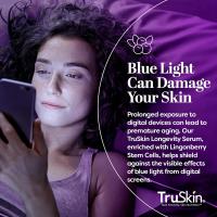 TruSkin Longevity Bakuchiol Serum – Suero facial rejuvenecedor con células madre de arándano rojo y algas de nieve – Alternativa suave de retinol para envejecimiento saludable – Mejora la apariencia de las arrugas, 1 fl oz - details 4