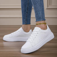 Zapatillas deportivas informales para mujer, zapatos planos a la moda, transpirables, cómodos y ligeros, antideslizantes, regalo - details 7