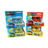 Autobús de dibujos animados para niños, Mini coche extraíble, modelo de Anime coreano, vehículos de juego, juguetes educativos para niños, regalos para niños - details 5