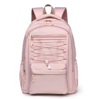 Mochila Escolar Casual Unisex Tela Oxford Resistente al Agua, Estructura Hexagonal Acolchada, Diseño Sencillo y Ligero para Estudiantes y Uso Diario - details 4