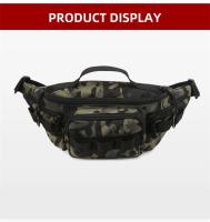 Riñonera táctica para hombre Bolsa Molle de pecho Cinturón para acampar Caza al aire libre - details 7