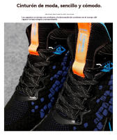 Zapatillas de baloncesto ligeras con plantillas resistentes al desgaste y que absorben los golpes, zapatillas antideslizantes para hombre en verano. - details 10