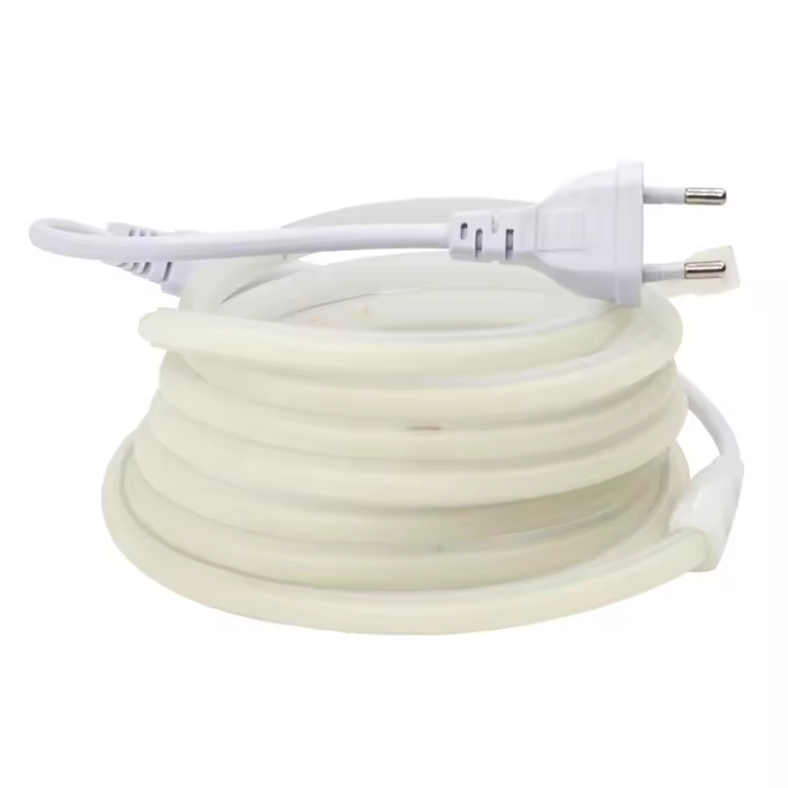 XUNATA Cinta LED Flexible de 220V COB Neón 288leds/M con Enchufe EU Impermeable para Exteriores RA90 3000K-6000K Estilo Moderno Potencia 7-9W/M - 1