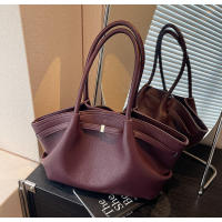 Bolsa de hombro de gran capacidad, estilo retro, nueva moda de primavera, axilas premium, versión coreana, bolso de mano para mujer. - details 23