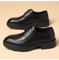 Zapatos con elevador de vestir para hombre, plataforma transpirable, informales, de negocios, de lujo, de cuero genuino, 5/8/10CM, más altos - details 15