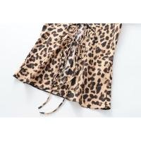 BUNO-Camisa con cordones y lazo con cuello en V, camisas de gasa con solapa de manga larga y textura satinada de seda, blusa holgada informal a la moda, cárdigan, Top para mujer - details 23