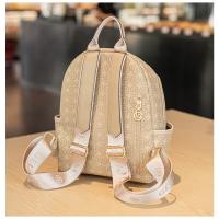 Mochila De Viaje Informal Con Estampado De Gran Capacidad - details 12