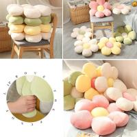 Almohada de felpa de flores para niños, relleno para algodón suave cojín de sala de estar, dormitorio, silla para el hogar, regalos decorativos para niños, cojines para sofá - details 2