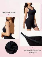 Mono Moldeador Sin Costuras Y Sin Espalda, Moldeador Corporal Simple Y Suave Con Control del Abdomen, Ropa Interior Y Moldeadora - details 1