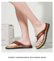 Nuevos zapatos de playa antideslizantes de verano para hombres versión coreana de chanclas de moda con sandalias zapatillas geniales para hombres - details 13
