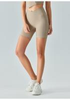 Shorts de Yoga de Cintura Alta para Mujeres Control de Barriga, Tela Elástica - details 6