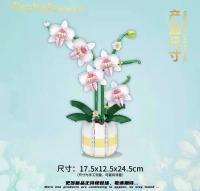 Montaje de ramo eterno, juguete de bloques de construcción DIY, Día de San Valentín, regalo del Día de la madre, adornos de arreglos florales - details 4