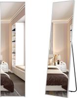 153x50cm Espejo de pie Grande, Espejo de Cuerpo Entero Pared Rectangular, Espejo Cuerpo Entero Pared LED, Espejo Pared vestidor, Dormitorio, Negro - details 98