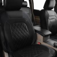 Funda de Asiento de Coche Universal de Cuero PU Protector Completo Anti-Rasguños Apto para Sedán SUV Camioneta - details 0