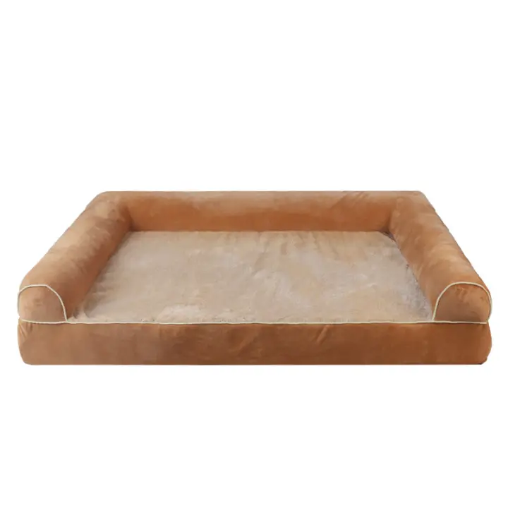 Cama Ortopédica para Perros, Sofá Lavable para Mascotas con Funda Lava - 1