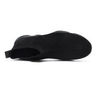 Zapatillas de deporte informales sin cordones para hombre, zapatos transpirables para caminar, ligeros, talla grande, color negro - details 12