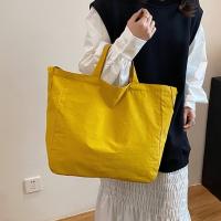 Bolso de hombro de nailon con cremallera informal, bolso de mano de gran capacidad de Color sólido de estilo coreano, bolsa de almacenamiento, bolso suave para axila para exteriores - details 7