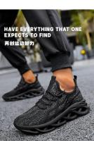 Zapatillas de correr para hombre, zapatos deportivos, tenis al aire libre, ligeros, amortiguadores, informales, a la moda - details 8
