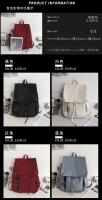 Mochila escolar de gran capacidad para estudiantes, mochila de viaje para pareja, estilo escolar callejero coreano - details 3