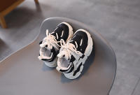 Zapatos Deportivos informales de cuero para niños y niñas, zapatillas de malla para correr, transpirables, suela suave - details 12