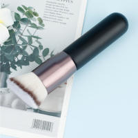 1Pcs Cepillo De Maquillaje Profesional Plano Para Polvo Líquido Base De Maquillaje Rubor Corrector Contorno Herramienta De Maquillaje Tamaño 14.5*8*6cm - details 7