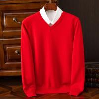 Jersey grueso para Hombre, ropa clásica cálida con cuello en V para otoño e invierno, Jersey para Hombre - details 20