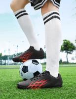 Zapatos de Fútbol de Cuero de Entrenamiento de Punto Corto Zapatillas de Fútbol para Jóvenes - details 33