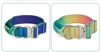 Juego Collar correa perro nailon resistente, cuerda entrenamiento mascotas ustable sin tirar con cierre Metal para caminatas de - details 4
